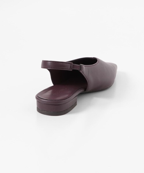 URBAN RESEARCH Sonny Label（アーバンリサーチサニーレーベル）の「バックストラップスクエアパンプス（パンプス・レディース・ブラック/アカチャ/キャメル・S/M/L）」の20枚目の写真