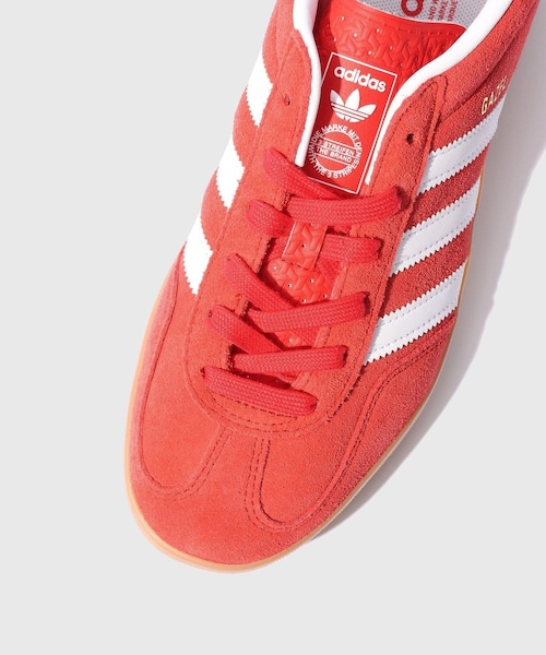 ADAM ET ROPE'(アダムエロペ)の「【adidas/アディダス】GAZELLE INDOOR(スニーカー・メンズ・レッド・26.0/27.0/28.0)」の9枚目の写真