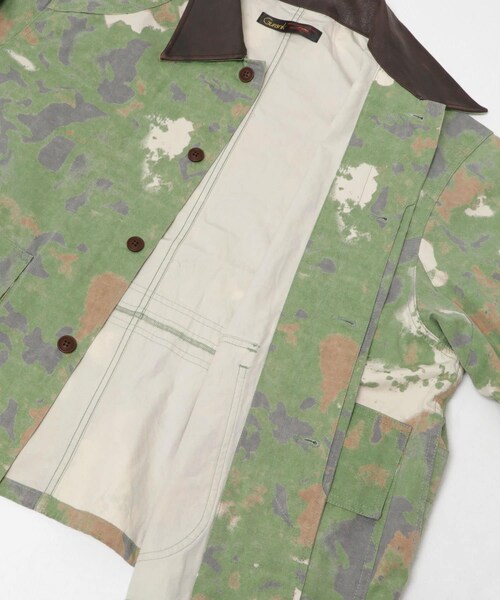 URBAN RESEARCH(アーバンリサーチ)の「Gurank Poplin camouflage hunting JK(カバーオール・メンズ・BRN/KHA・2/3)」の8枚目の写真