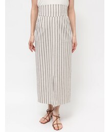 LAGUNAMOON | ストライプスリットタイトスカート(スカート)
