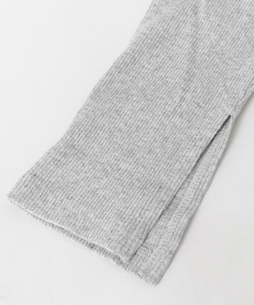 SMELLY（スメリー）の「スリットリブレギンス∴（レギンス/スパッツ・レディース・L.GRY/IVO/C.GRY/BLK・-）」の17枚目の写真