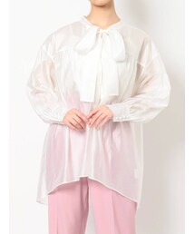 MERCURYDUO | 【To/】2WAYシアーギャザーブラウス(シャツ/ブラウス)