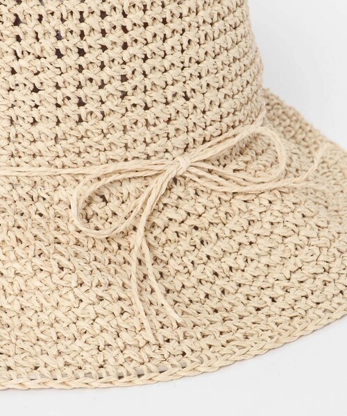 URBAN RESEARCH Sonny Label（アーバンリサーチサニーレーベル）の「折り畳みペーパーハット（ハット・レディース・キャメル/ベージュ・one）」の12枚目の写真