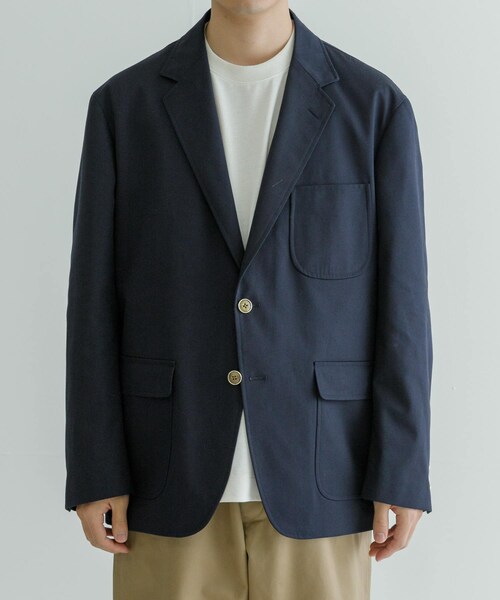 URBAN RESEARCH(アーバンリサーチ)の「FREEMANS SPORTING CLUB St MARKS JACKET(テーラードジャケット・メンズ・31グレー/51ネイビー/61オリーブ/70カーキ・S/M/L)」の4枚目の写真