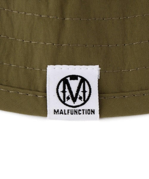 bonjour records（ボンジュールレコーズ）の「MALFUNCTION/マルファンクション Headphone Hat MK-II（ハット・レディース・ブラック/オリーブ・F）」の5枚目の写真