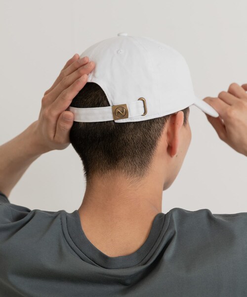 THE GOODLAND MARKET（ザグッドランドマーケット）の「ザ グッドランド マーケット　RE-WAPPEN CAP（キャップ・メンズ・BEIGE/BLACK/WHITE/CHRxPNK/CHRxGRN・FREE）」の9枚目の写真