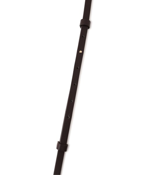 VIS（ビス）の「10mm幅ナローベルト（ベルト・レディース・ブラック/キナリ/ダークブラウン・F）」の15枚目の写真