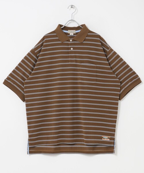 URBAN RESEARCH DOORS(アーバンリサーチドアーズ)の「L.L.Bean JAPAN EDITION TROY SHORT-SLEEVE POLO(ポロシャツ・メンズ・BIRCH/GRN/T.GRY/BG/RED/PLUM/BRW/SAX/NVY/GRN・M/L/XL)」の18枚目の写真