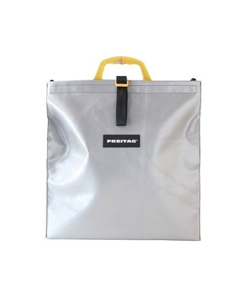bonjour records(ボンジュールレコーズ)の「FREITAG/フライターグ COOL BAG(トートバッグ・レディース・ブラック/ブラック系/スミクロ/チャコール/グレー/グレー系・F)」の9枚目の写真