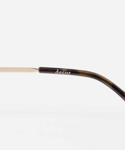 URBAN RESEARCH（アーバンリサーチ）の「decor『デコール』　Eyewear Rimless（メガネ・レディース・BROWN/SILVER・-）」の14枚目の写真