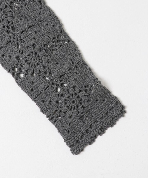 URBAN RESEARCH DOORS(アーバンリサーチドアーズ)の「OPEN SESAME CLUB cashmere lace leggings(レギンス/スパッツ・レディース・white/gray・2)」の8枚目の写真