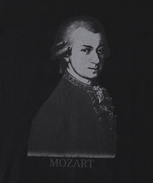 SENSE OF PLACE by URBAN RESEARCH(センスオブプレイスバイアーバンリサーチ)の「ヴィンテージライクTシャツ(モーツァルト)(Tシャツ/カットソー・メンズ・PINK/BLACK・M/L)」の14枚目の写真