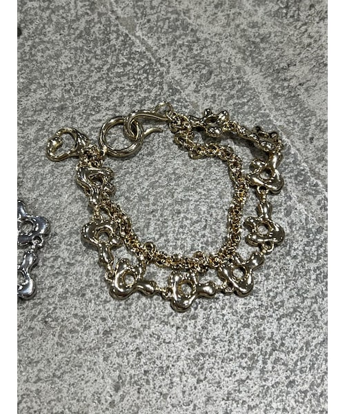 EMODA（エモダ）の「フラワーチェーンブレスレット（ブレスレット・レディース・シルバー/ゴールド・F）」の8枚目の写真