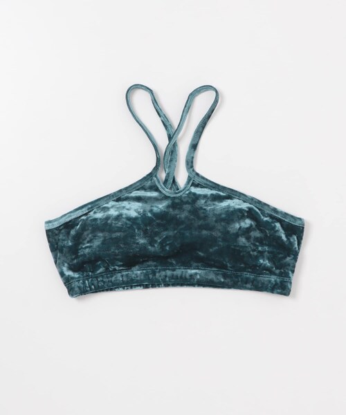 KBF（ケイビーエフ）の「ベロアブラトップ（ブラジャー・レディース・D.BROWN/CHAMPAGNE/FOG BLUE・one）」の3枚目の写真
