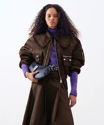 URBAN RESEARCH | GANNI DUCHESSE NYLON BOMBER JACKET(その他アウター)