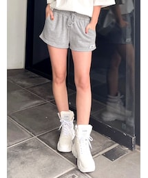 GYDA | GYDAシリコンパッチスウェットショートパンツ(スウェットパンツ)