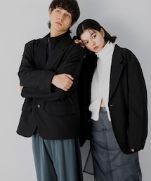 SENSE OF PLACE by URBAN RESEARCH | 『セットアップ対応』シングルルーズジャケット(テーラードジャケット)