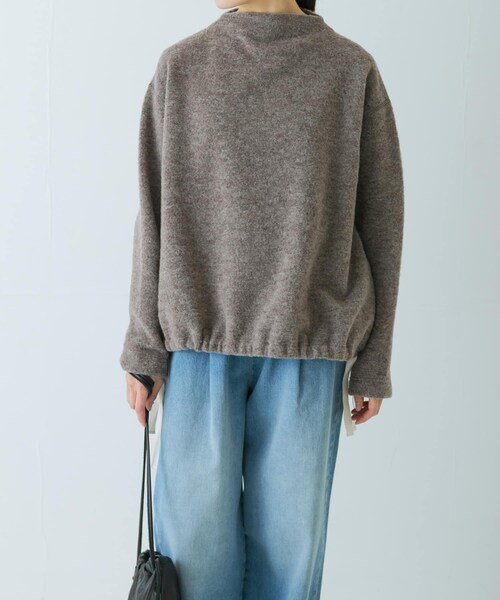 かぐれ（カグレ）の「ウールループボトルネックプルオーバー（その他トップス・レディース・IVORY/MOCHA/NAVY・Free）」の18枚目の写真