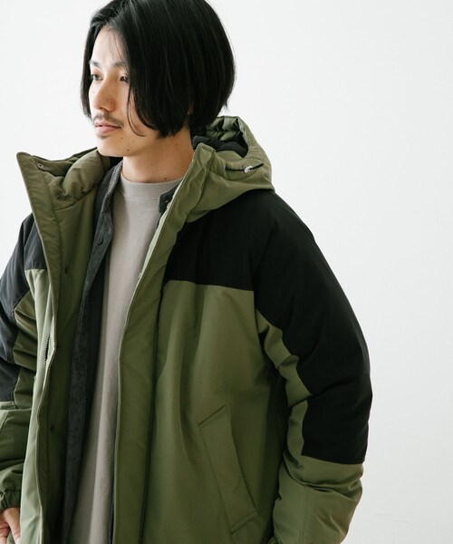 ITEMS URBANRESEARCH（アイテムズ アーバンリサーチ）の「中綿マウンテンパーカー（マウンテンパーカー・メンズ・KHK/BEG/CHA・M/L）」の19枚目の写真