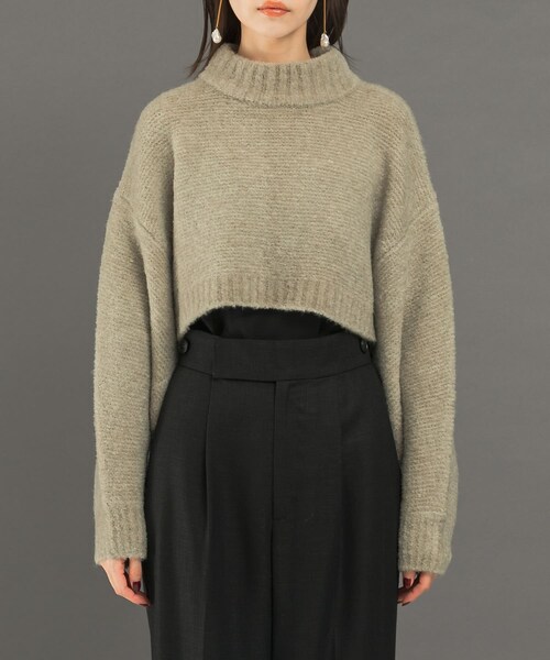 URBAN RESEARCH ROSSO（アーバンリサーチロッソ）の「クロップドマルチウェイニット（ニット/セーター・レディース・beige/aqua・FREE）」の21枚目の写真