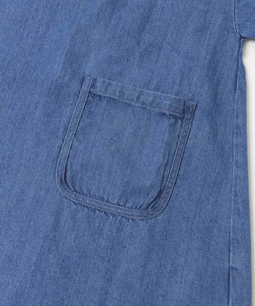 URBAN RESEARCH DOORS（アーバンリサーチドアーズ）の「デニムミニワンピース(KIDS)（ワンピース・キッズ・INDIGO/ONE WASH・105/120/135）」の12枚目の写真