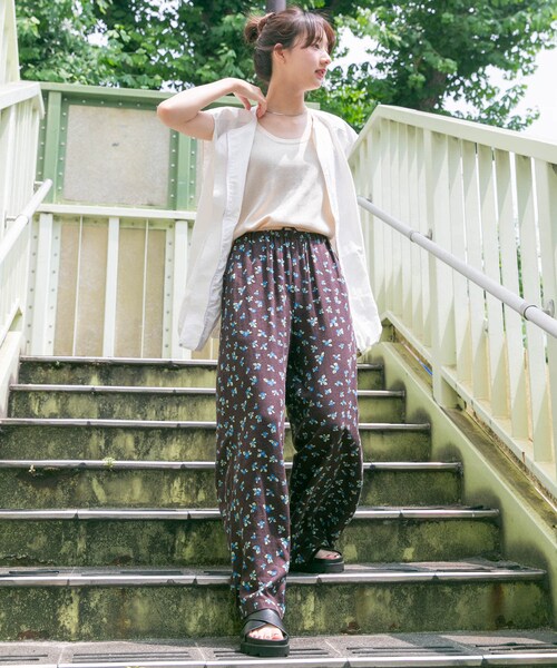 ITEMS URBANRESEARCH（アイテムズ アーバンリサーチ）の「バルーンベスト（ベスト・レディース・WHT/BLK・FREE）」の7枚目の写真