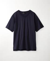 nissen | Vネック5分袖Tシャツ(Tシャツ/カットソー)