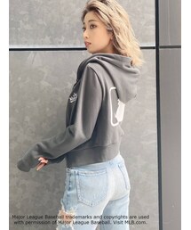 MLB | GYDA×MLB Basicショートパーカー(パーカー)