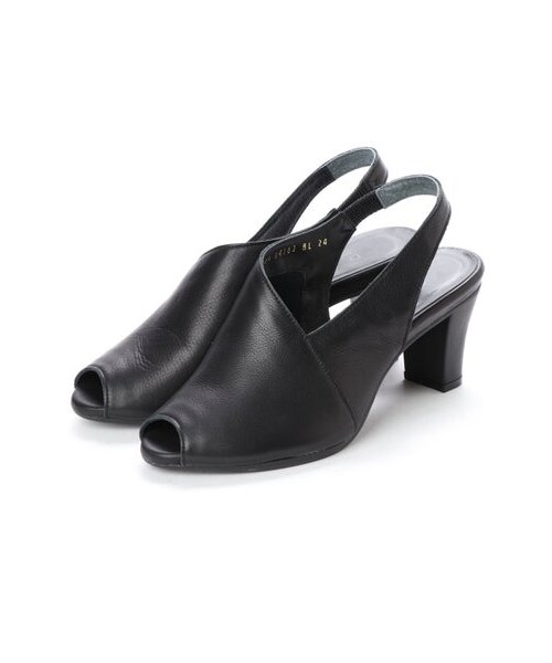 モード エ ジャコモ ディッシィ MODE ET JACOMO D'ICI アンクルストラップサンダル （ブラック） MODE ET JACOMO D\u0027ICI モード エ ジャコモ ディッシィ MODE ET JACOMO