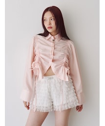jouetie | フロントギャザーシャツ(シャツ/ブラウス)