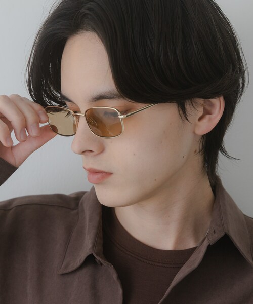 SENSE OF PLACE by URBAN RESEARCH（センスオブプレイスバイアーバンリサーチ）の「メタルフレームサングラス（メガネ・メンズ・SILVER/SMOKE/GOLD・One）」の15枚目の写真