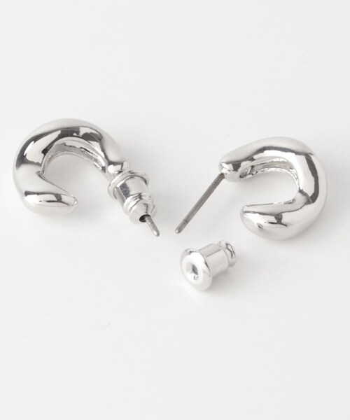 URBAN RESEARCH DOORS（アーバンリサーチドアーズ）の「プランプメタルピアス（ピアス（両耳用）・レディース・GOLD/SILVER・one）」の9枚目の写真