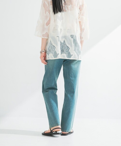 URBAN RESEARCH（アーバンリサーチ）の「『4サイズ展開』new basic　ストレートフィットデニムパンツ（デニムパンツ・レディース・IND.BEIGE/INDIGO・36/38/40/42）」の4枚目の写真