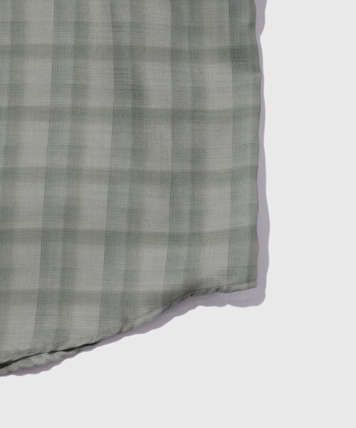 ADAM ET ROPE'(アダムエロペ)の「【elephant TRIBAL fabrics/エレファントトライバルファブリクス】ON THE WAY CHECK SHIRT(シャツ/ブラウス・メンズ・カーキ・F)」の7枚目の写真