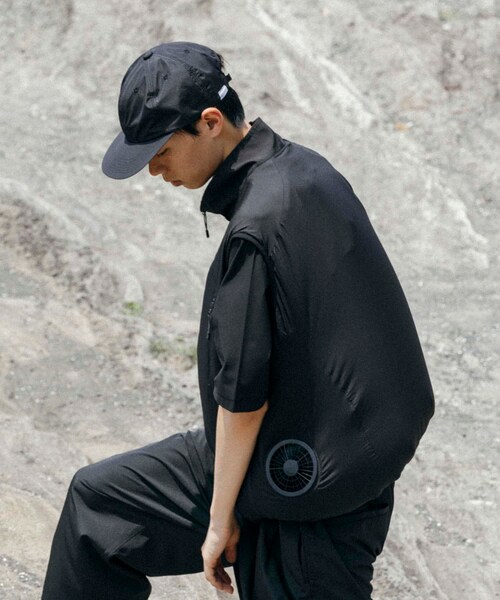 URBAN RESEARCH（アーバンリサーチ）の「LOWERCASE　LC×空調服AIRCOOLING VEST（ベスト・メンズ・88 BLACK/86 D NAVY/6 BEIGE・M/L/XL）」の20枚目の写真