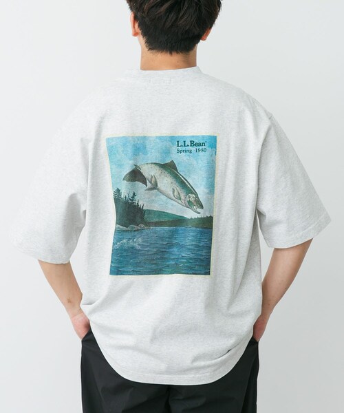 URBAN RESEARCH DOORS(アーバンリサーチドアーズ)の「L.L.Bean JAPAN EDITION 1980 SS CATALOG TROUT T-SHIRTS(Tシャツ/カットソー・メンズ・ECRU/BIRCH/NAVY/TOP VIOLET/TOP TEAL・M/L/XL)」の19枚目の写真