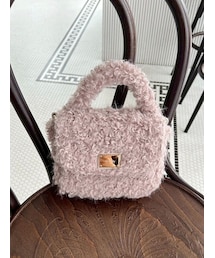 MERCURYDUO | プードルファーバッグ(ハンドバッグ)