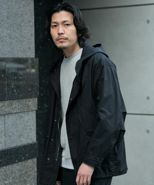 『XLサイズあり』『一部WEB限定カラー』『撥水/抗菌』タイプライターモッズブルゾン