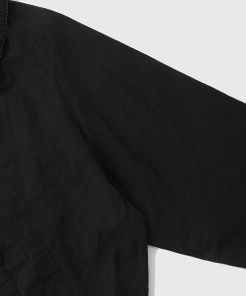 ADAM ET ROPE'(アダムエロペ)の「《別注》【Barbour/バブアー】TRANSPORT リバーシブルブルゾン / ブルガリア製(ブルゾン・メンズ・ブラック・L/M/S/XL)」の22枚目の写真