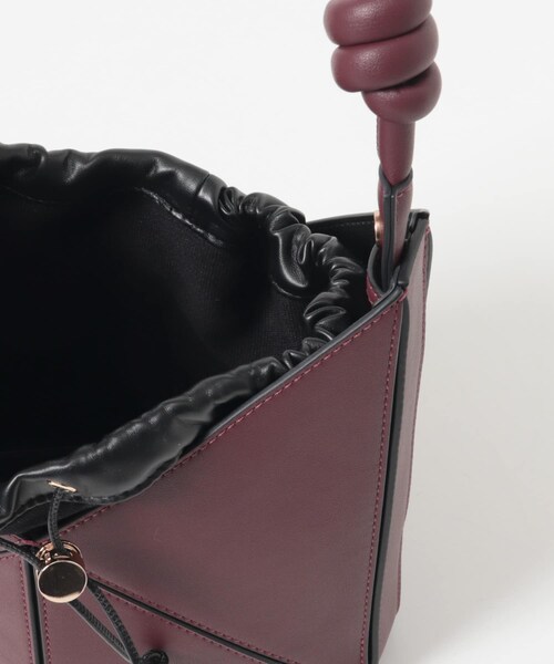 URBAN RESEARCH ROSSO（アーバンリサーチロッソ）の「ELENDEEK　TRIANGLE 2WAY BAG（ショルダーバッグ・レディース・BLK/BRD・Free）」の11枚目の写真