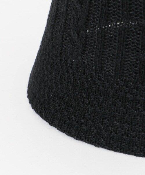 URBAN RESEARCH Sonny Label（アーバンリサーチサニーレーベル）の「サーモベルハット（ハット・レディース・ブラック/ベージュ・one）」の7枚目の写真