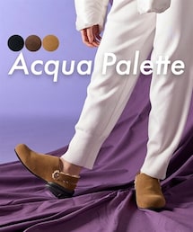 nissen | 2WAYエコファーサボスリッポン（ワイズ４E）ACQUA PALETTE（アクアパレット）(サンダル)