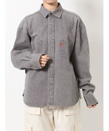 Ungrid | デニムビッグルーズシャツ(シャツ/ブラウス)