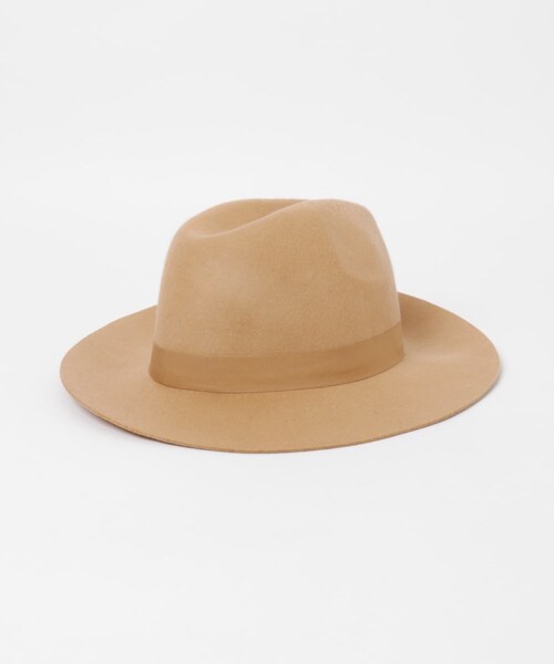 KBF（ケイビーエフ）の「KBF+　ベルト付き中折れハット∴（ハット・レディース・BEIGE/BLACK・one）」の7枚目の写真