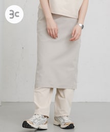 『吸水速乾/UVカット』coolmaxカーブラインストレートスカート