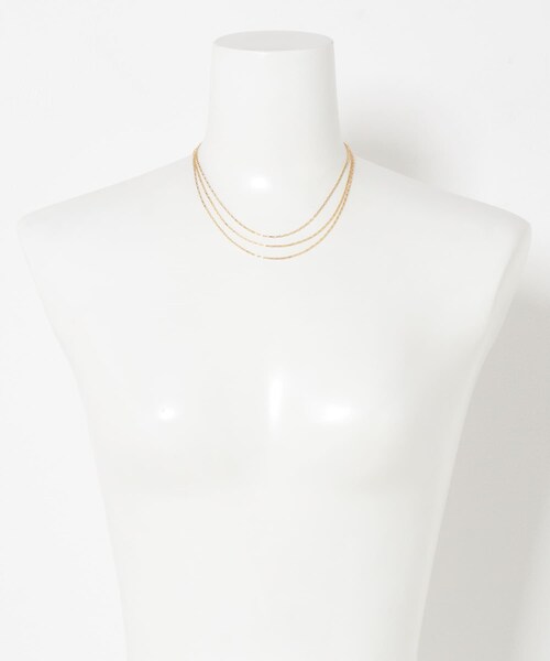 URBAN RESEARCH ROSSO（アーバンリサーチロッソ）の「LAPUIS　SV925 LONGTHINネック C（ネックレス・レディース・ゴールド・-）」の6枚目の写真