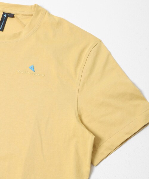 EKAL（エカル）の「KLATTERMUSEN　ROOT LOGO SS TEE MS（Tシャツ/カットソー・メンズ・Cl BERRY/STRAW/SNOW/RAVEN・S/M/L）」の15枚目の写真