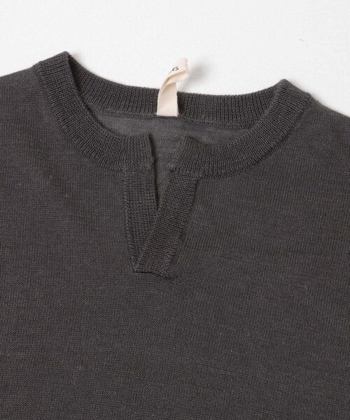 URBAN RESEARCH DOORS(アーバンリサーチドアーズ)の「Ramie High Gauge KnitVest(ベスト・メンズ・BROWN/CHARCOAL・M/L)」の9枚目の写真