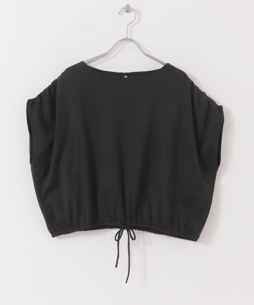 URBAN RESEARCH ROSSO（アーバンリサーチロッソ）の「『UR TECH』F by ROSSO　UVCUTバックオープンクロップドTシャツ（Tシャツ/カットソー・レディース・BLACK/OFF WHITE/YELLOW・FREE）」の21枚目の写真