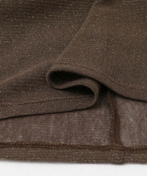 URBAN RESEARCH ROSSO（アーバンリサーチロッソ）の「ラメチュールタンクトップ（タンクトップ・レディース・OFF WHITE/BROWN・FREE）」の22枚目の写真